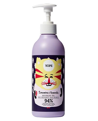 YOPE Żurawina & Lawenda Żel pod prysznic dla dzieci - 400 ml zdjęcie