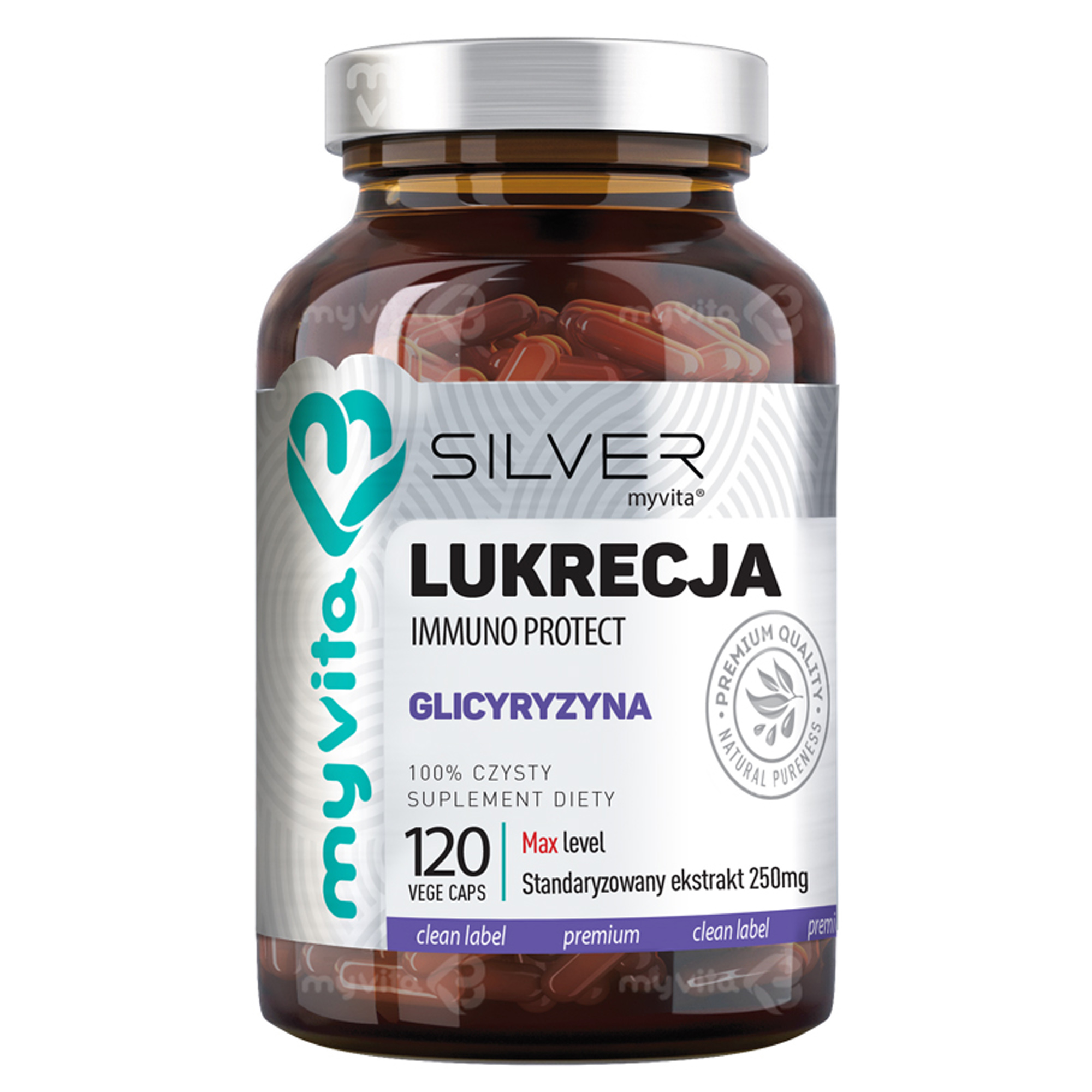 MyVita Silver Lukrecja - 120 kaps. zdjęcie
