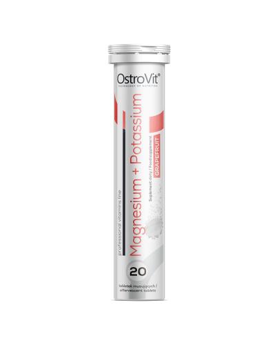 OstroVit Magnesium + Potassium grapefruit 20 tabletek musujących zdjęcie