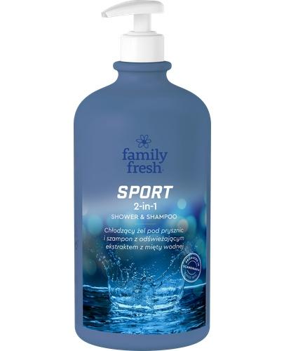 FAMILY FRESH Żel pod prysznic SPORT, 1000 ml zdjęcie