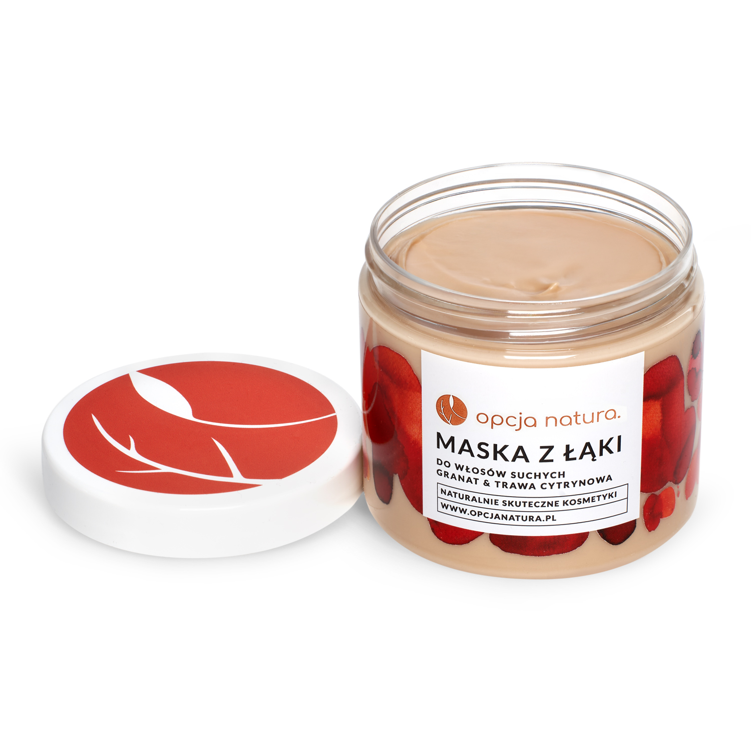 Opcja Natura, maska z łąki do włosów suchych, 200 ml