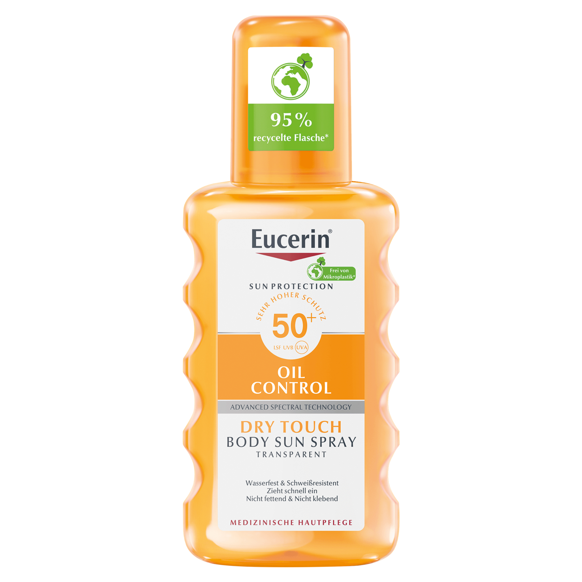 Eucerin Oil Control, Spray ochronny skóra skłonna do trądziku transparentny SPF 50+, 200 ml zdjęcie
