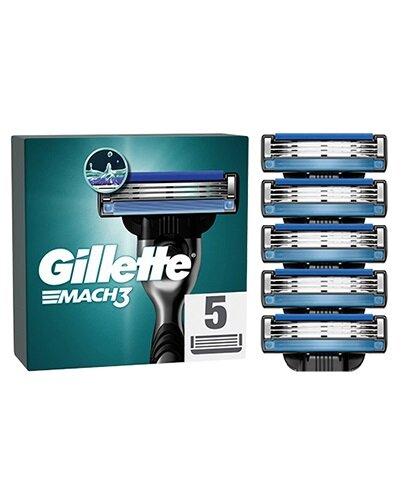 Gillette Mach3 Ostrza wymienne do maszynki do golenia dla mężczyzn, 5 sztuk  zdjęcie
