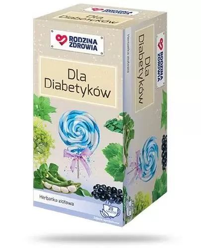Rodzina Zdrowia Herbatka Dla Diabetyków 20 saszetek zdjęcie