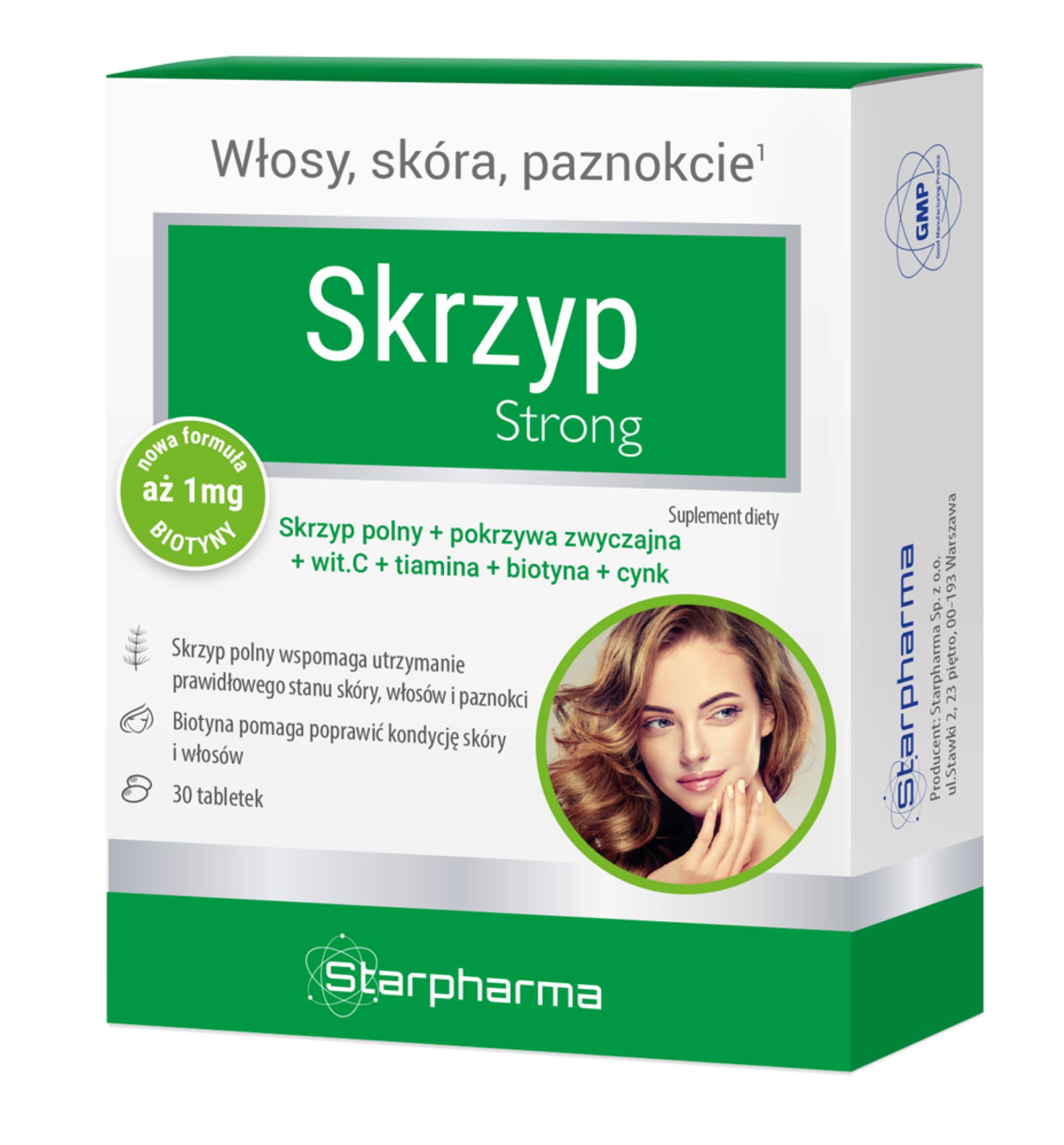 Starpharma SkrzypStrong 30 tabletek [Nowa formuła] zdjęcie