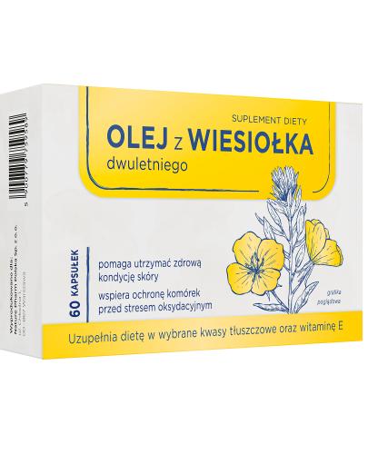 Olej z wiesiołka, kapsułki, 60 sztuk zdjęcie