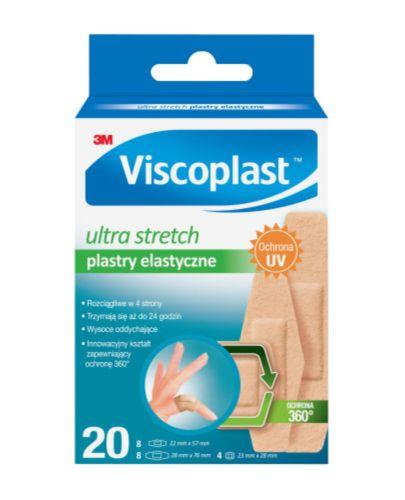 Viscoplast Ultra Stretch zestaw plastrów 3 rozmiary 20 sztuk zdjęcie