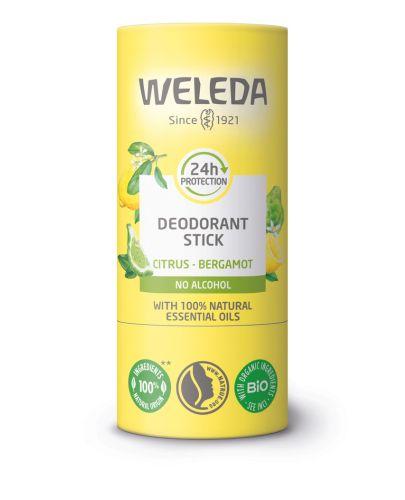 Weleda Dezodorant-sztyft 24h cytryna-bergamotka, 50 g zdjęcie