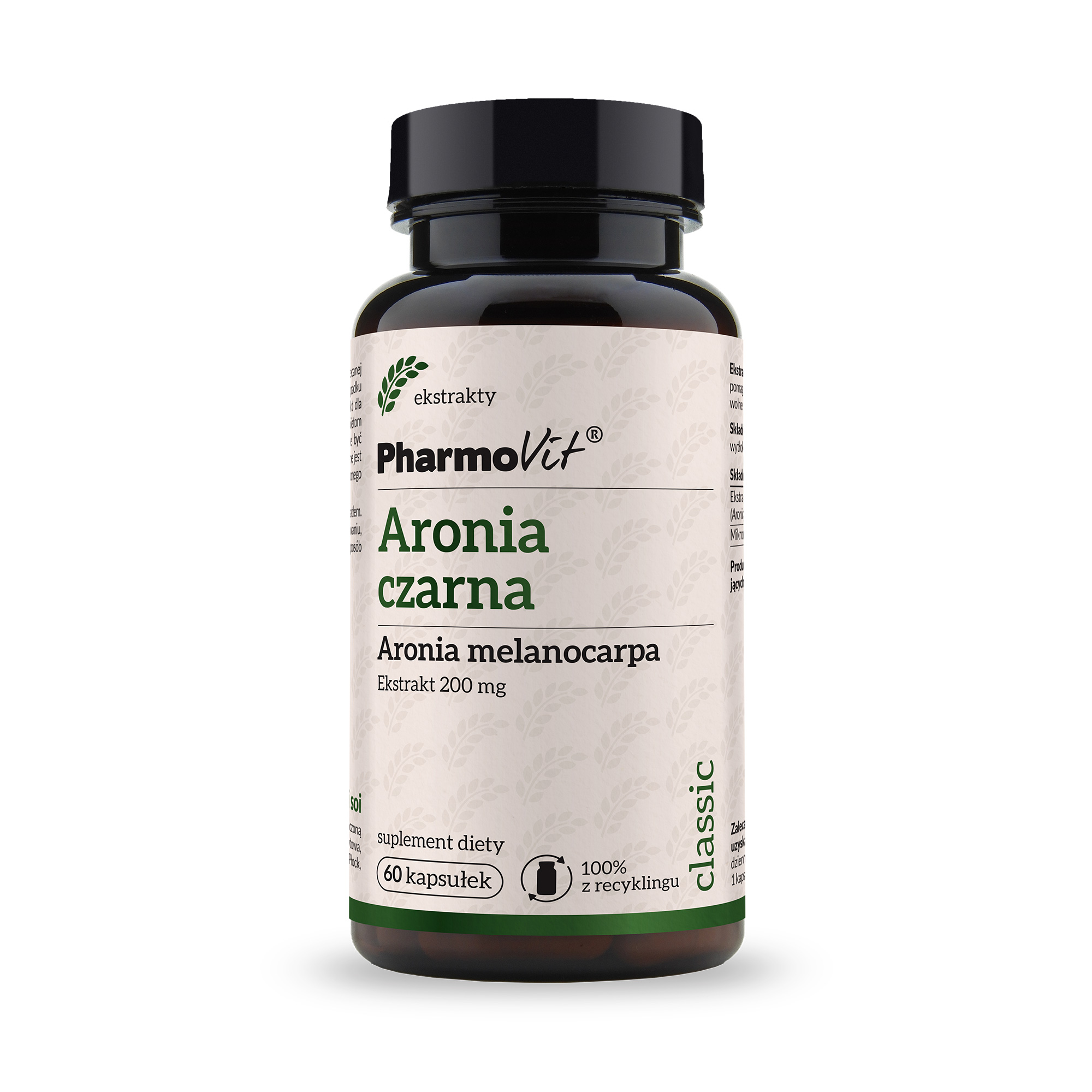 PharmoVit Aronia czarna, kapsułki, 60 sztuk zdjęcie