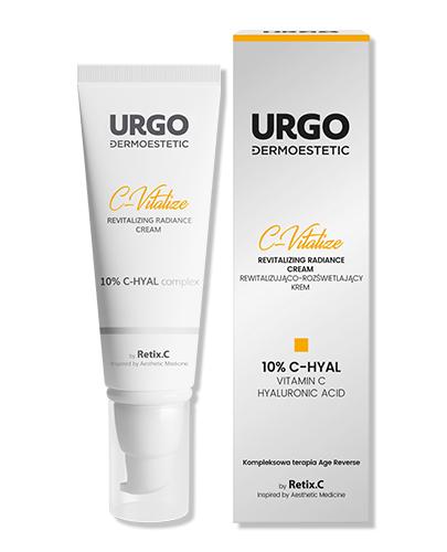 Urgo Dermoestetic C-Vitalize rewitalizująco-rozświetlający krem do twarzy, szyi i dekoltu 48 ml zdjęcie