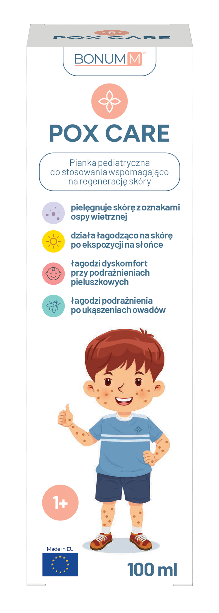 Pox Care, pianka pediatryczna, 100 ml zdjęcie