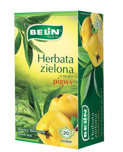 Belin Herbata zielona o smaku pigwy, 20 x 1,75 g zdjęcie
