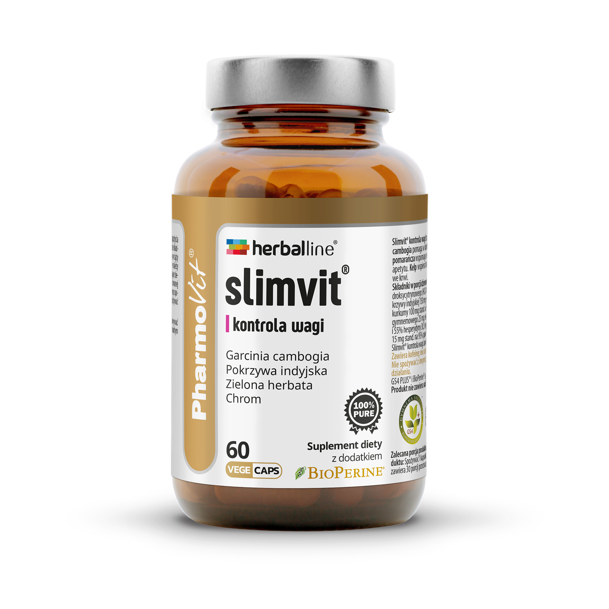 PharmoVit Slimvit, kapsułki, 60 sztuk zdjęcie