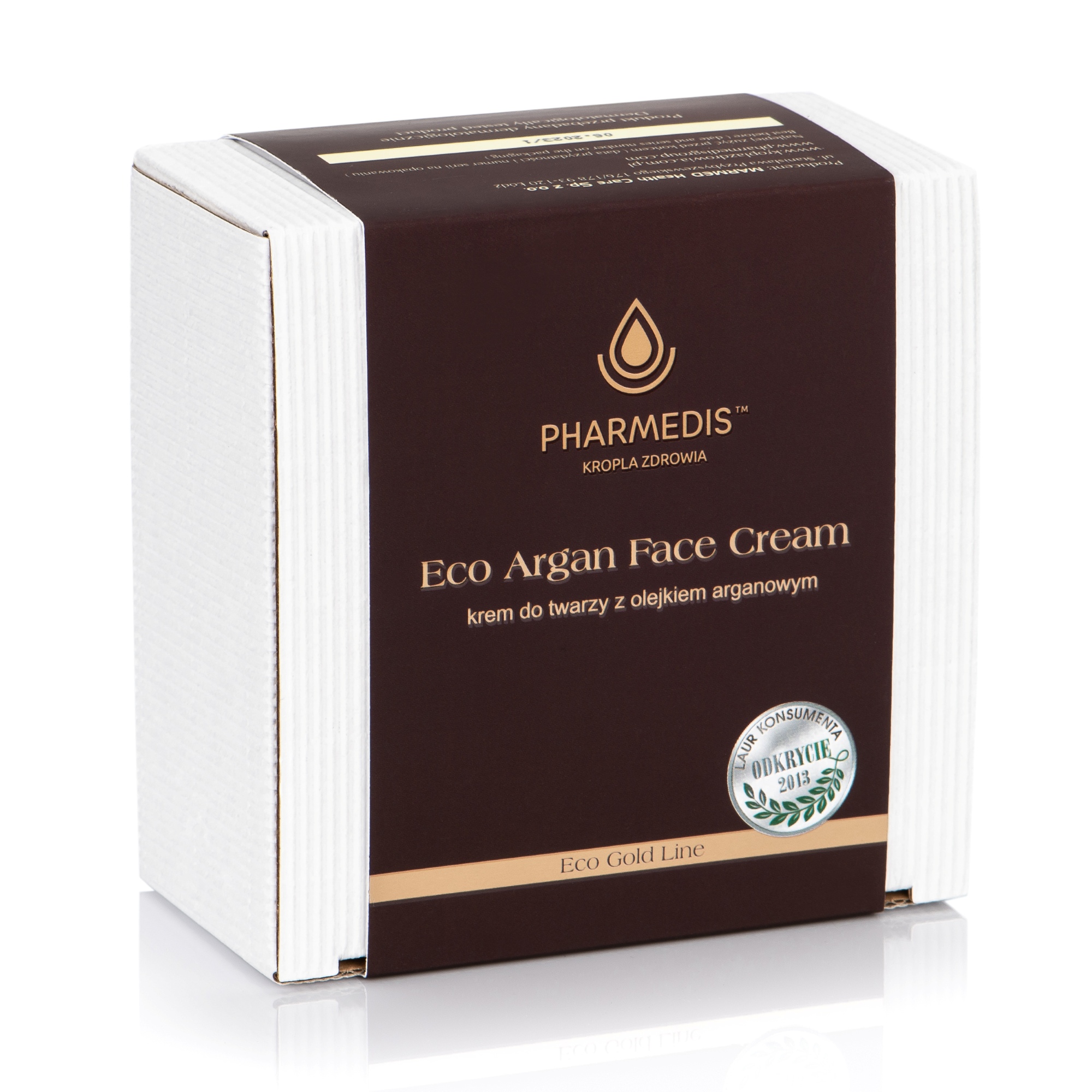Kropla Zdrowia Eco Argan Face Cream Krem do twarzy z olejkiem arganowym - 50 ml zdjęcie
