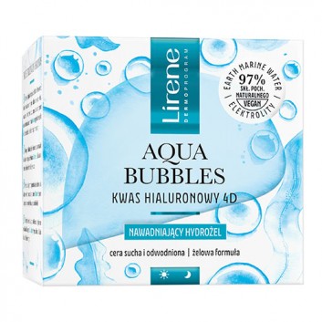 Lirene AQUA BUBBLES Nawadniający hydrożel, 50 ml            