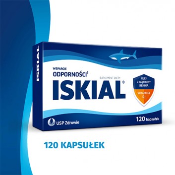 Iskial, kapsułki, 120 sztuk