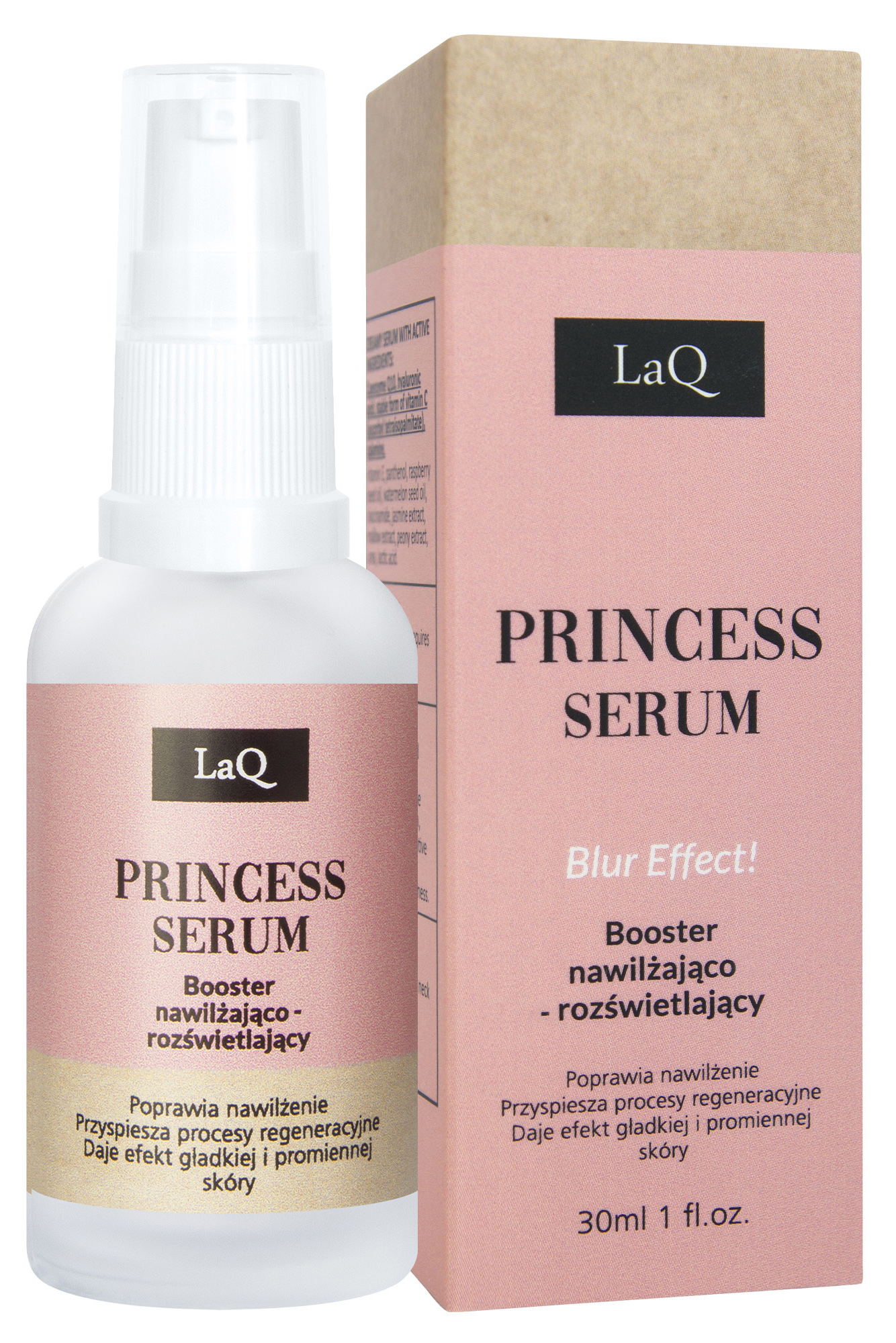 LaQ Princess Serum Booster nawilżająco-rozświetlający, 30 ml zdjęcie