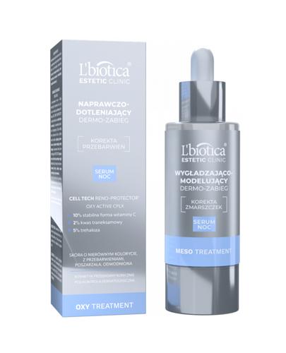 L'Biotica Estetic Clinic Oxy Treatment Naprawczo-Dotleniający Dermo-Zabieg Serum noc, 30 ml zdjęcie