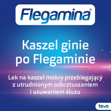 Flegamina Fast Junior 4 mg 20 tabletek ulegających rozpadowi w jamie ustnej