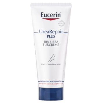 Eucerin UreaRepair PLUS Regenerujący Krem do stóp z 10% Mocznikiem do suchych popękanych stóp, 100 ml