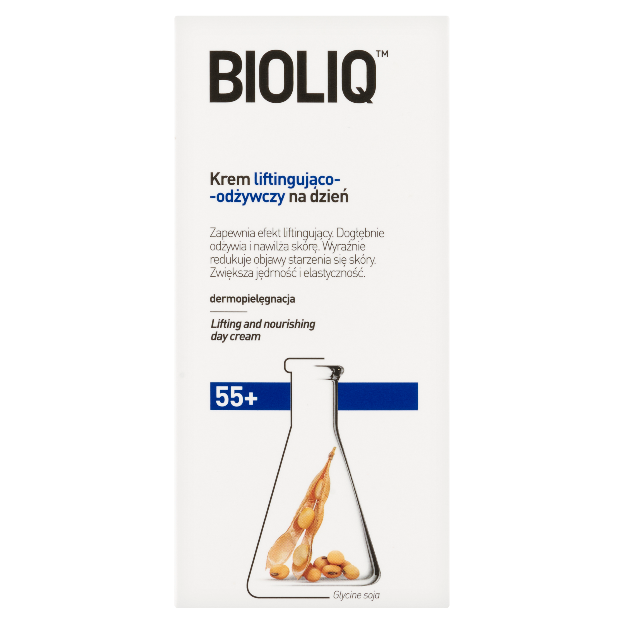 BIOLIQ 55+ Krem intensywnie liftingująco-odżywczy na dzień - 50 ml zdjęcie