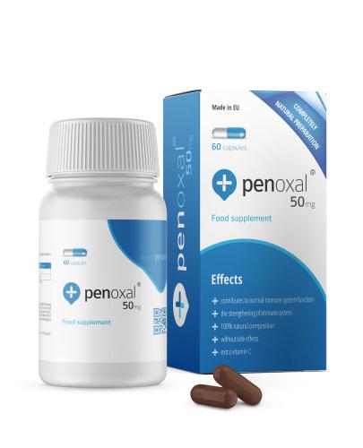 PENOXAL 50 mg - 60 kaps. - cena, opinie, właściwości zdjęcie