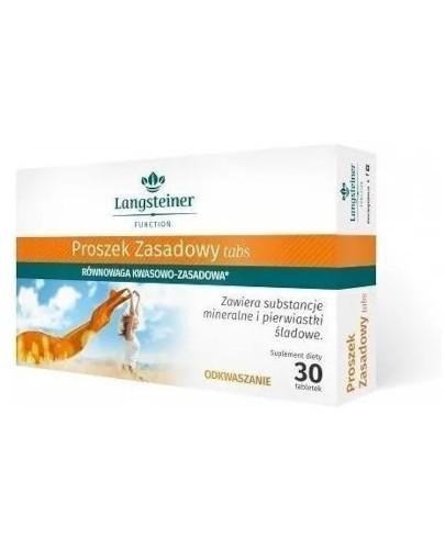 LANGSTEINER Proszek zasadowy tabs, 30 tabletek zdjęcie