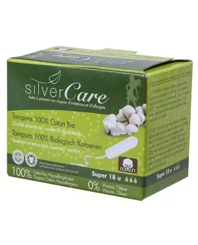 Masmi Silver Care tampony bez aplikatora super 18 sztuk zdjęcie