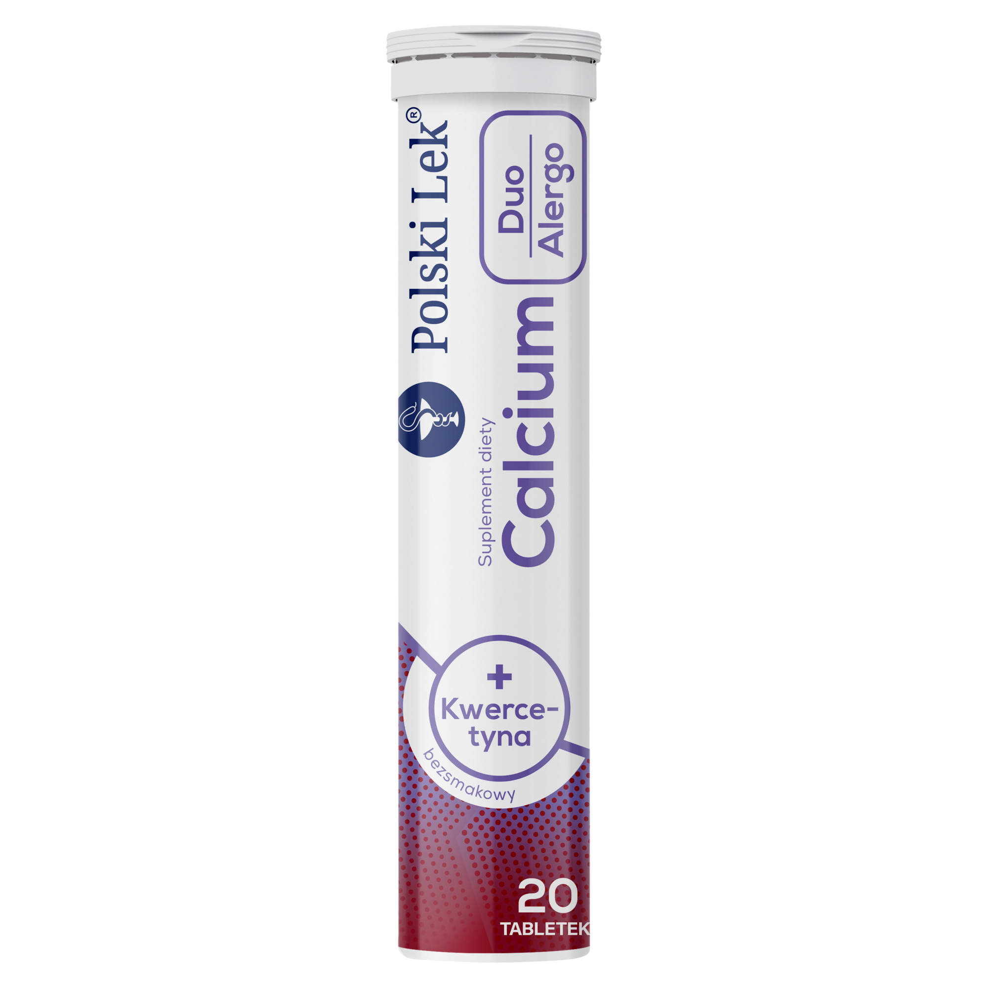 CALCIUM DUO Alergo, 20 tabl. mus. z wapniem, cena, opinie, dawkowanie zdjęcie