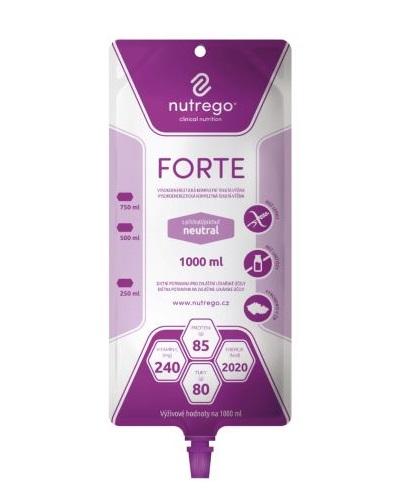 NUTREGO FORTE 2000 kcal zestaw, 6 x 1000 ml zdjęcie