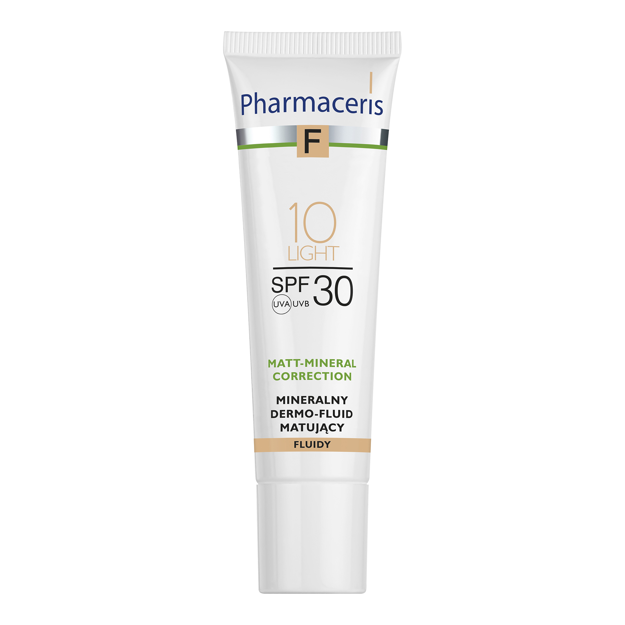 Pharmaceris F Mineralny dermo-fluid matujący Light 10, 30 ml  zdjęcie