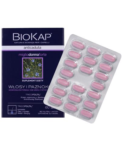 Biokap Anticaduta Włosy i paznokcie dla kobiet, 60 tabletek zdjęcie
