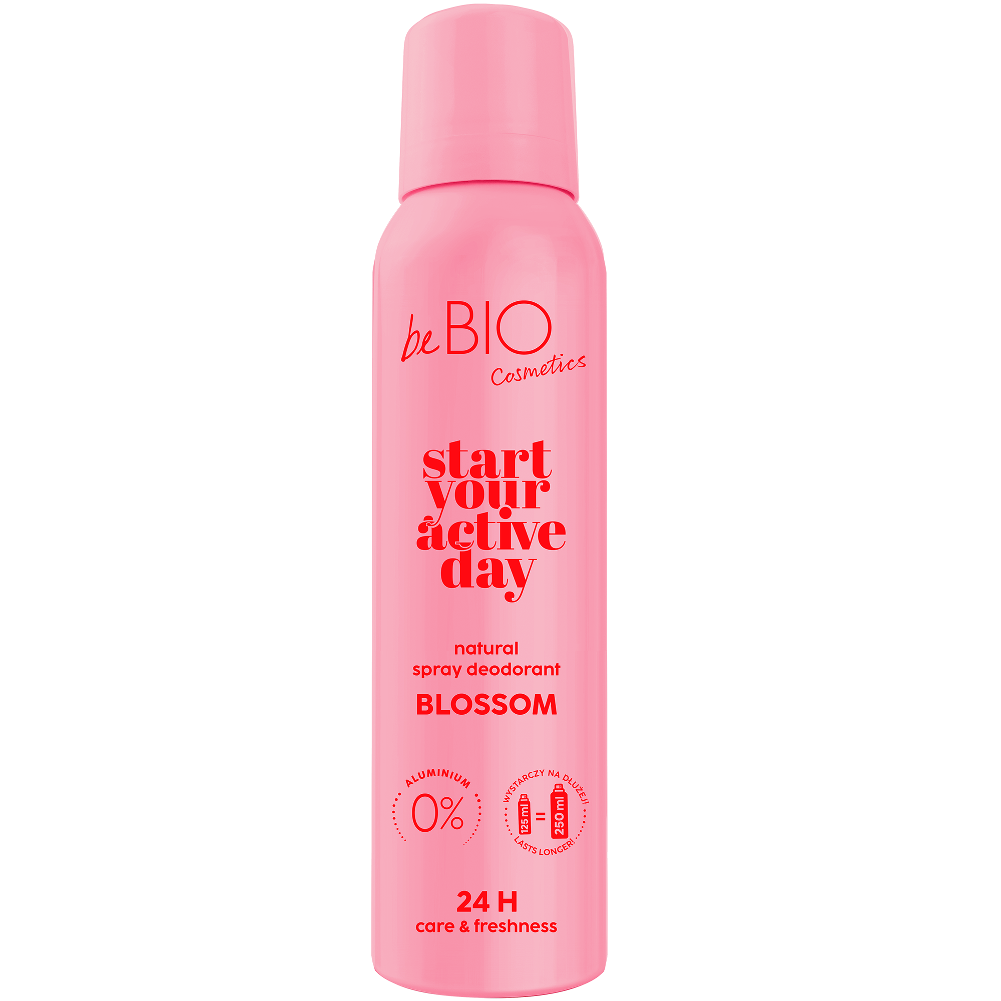 BeBIO Start your active day Naturalny dezodorant w sprayu Blossom, 125 ml zdjęcie