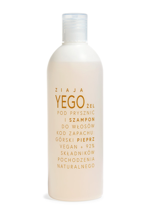 Ziaja yego żel pod prysznic i szampon do włosów górski pieprz 400 ml zdjęcie