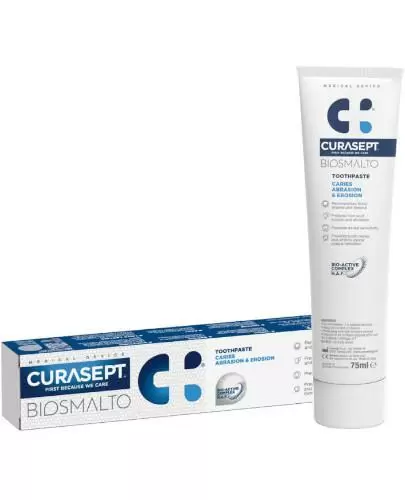 Curasept Biosmalto pasta do zębów próchnica, abrazja i erozja 75 ml zdjęcie