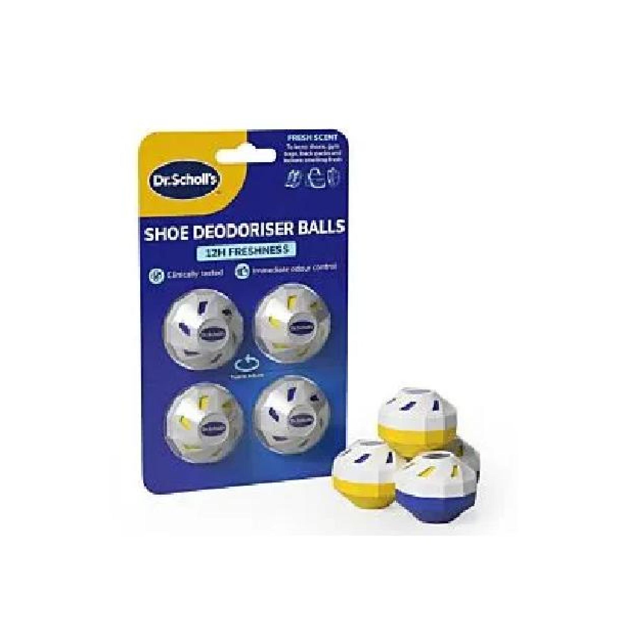 Dr. Scholl's Kule dezodorujące do butów, 4 sztuki zdjęcie