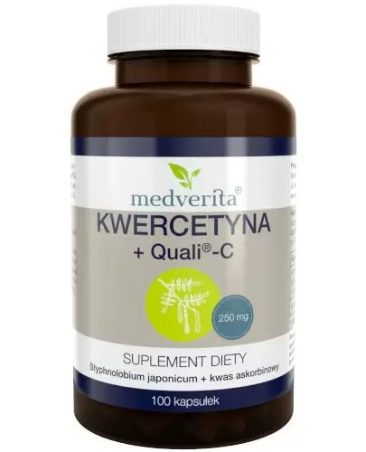 Medverita Kwercetyna 250 mg + Quali-C 100 kapsułek zdjęcie