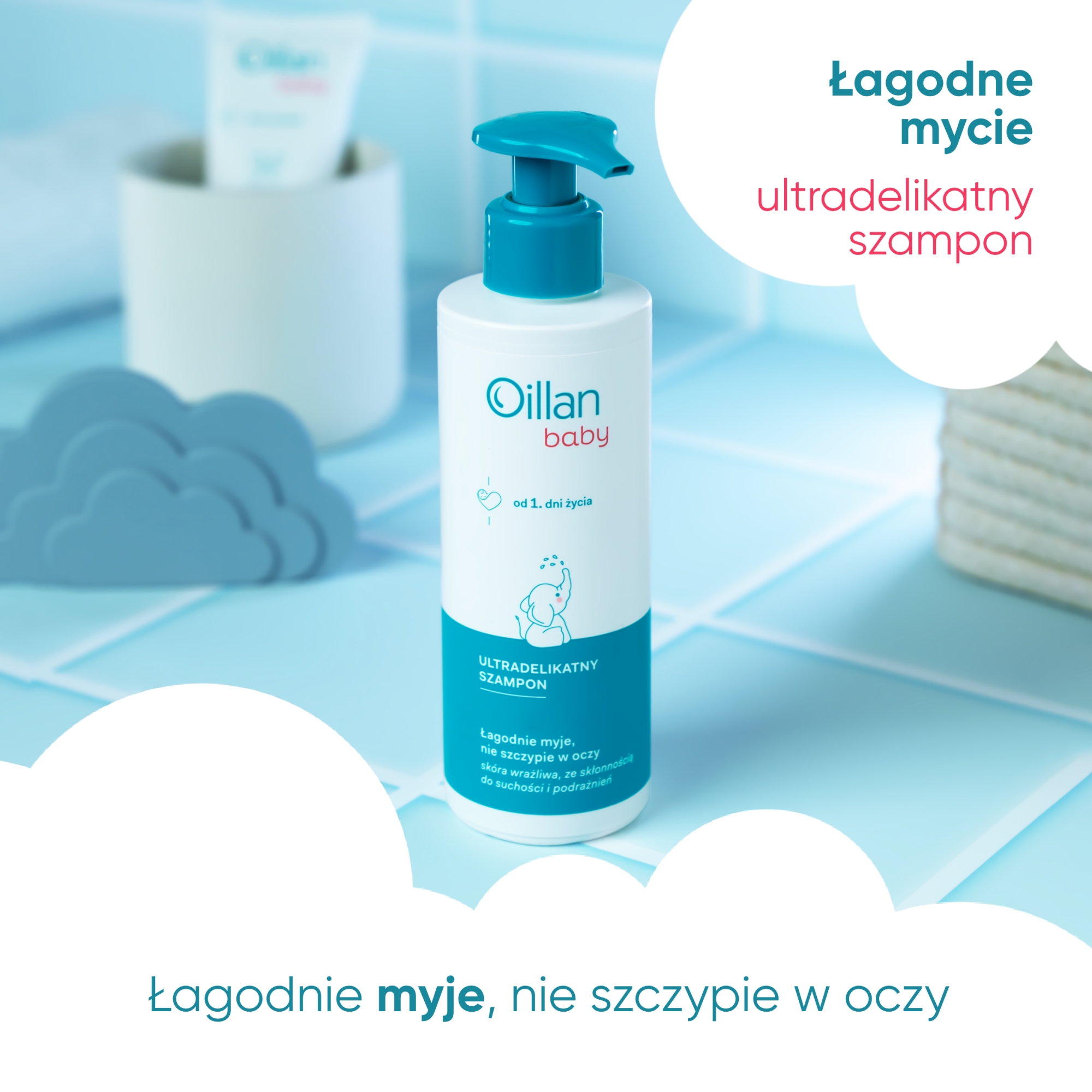 Oillan baby, ultradelikanty szampon, 200 ml