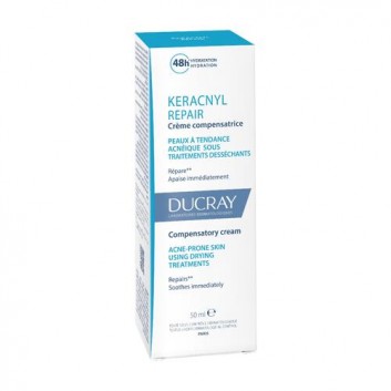 Ducray Keracnyl Repair, krem odbudowujący, 50 ml