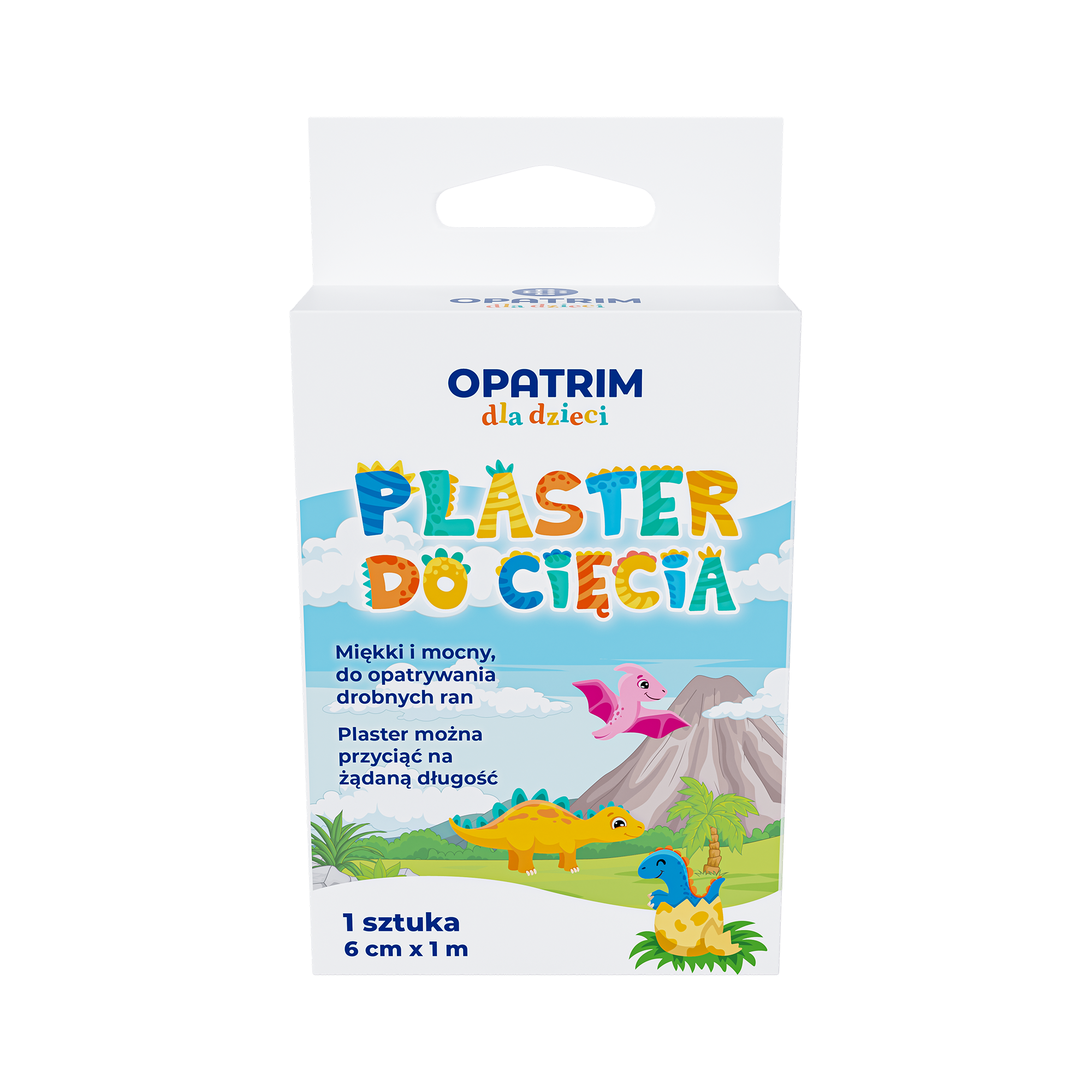 Plaster do cięcia dla dzieci 6 cm x 1 m, 1 sztuka