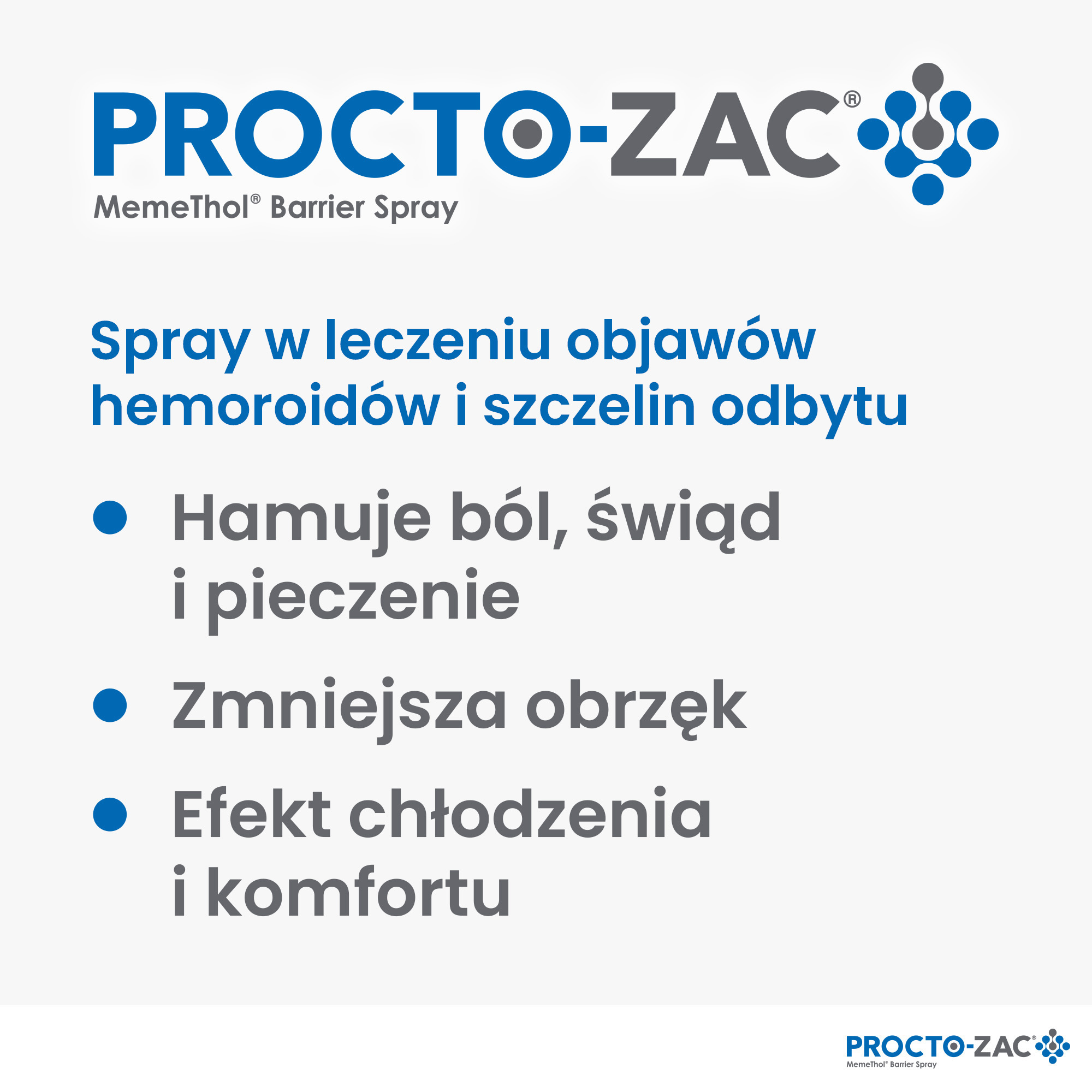 Procto-zac MemeThol Barrier spray 10 ml