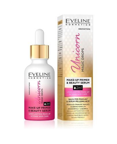 EVELINE Unicorn Magic Drops Pielęgnująca baza pod makijaż, 30 ml zdjęcie