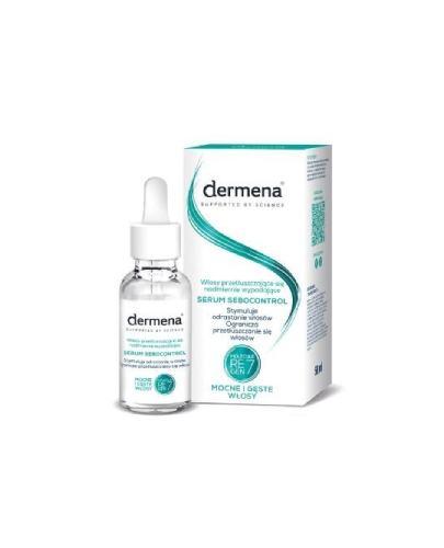 DERMENA SEBOCONTROL Serum do włosów przetłuszczających się nadmiernie wypadających, 50 ml zdjęcie