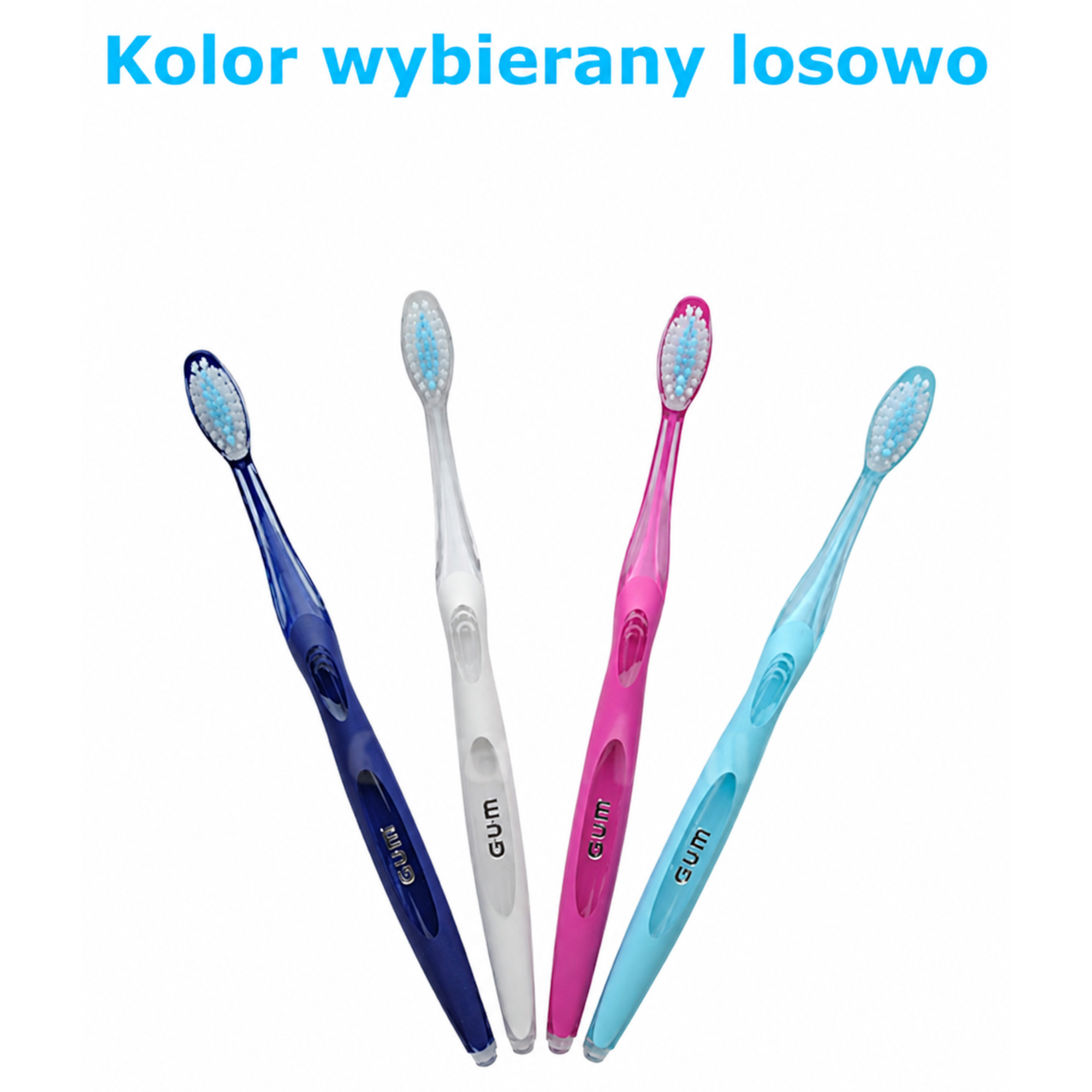 GUM Original White Medium szczoteczka do zebów 1 sztuka zdjęcie