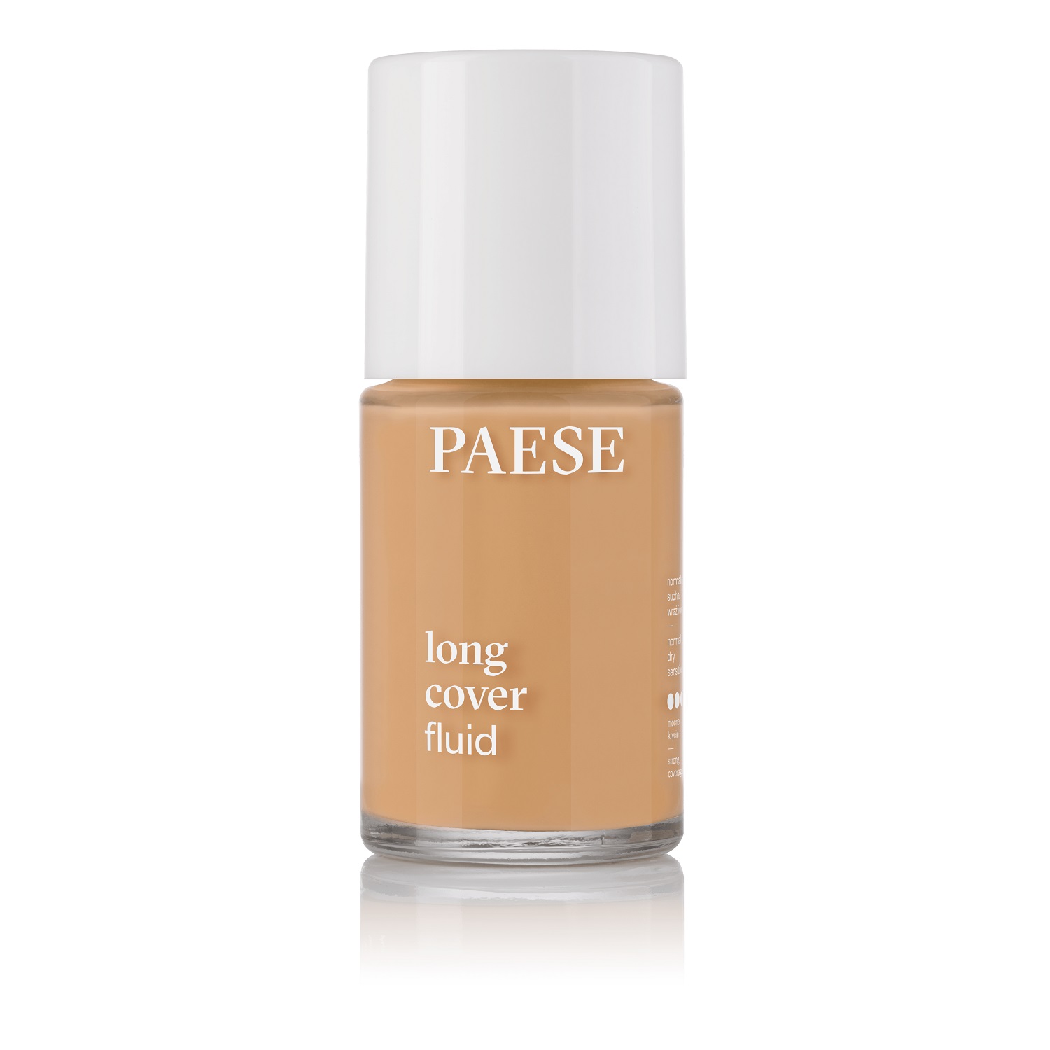 Paese Long cover fluid 3,5 Miodowy, 30 ml