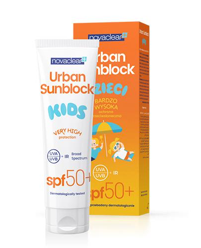 Novaclear Urban Sunblock krem ochronny SPF50+ dla dzieci 125 ml zdjęcie