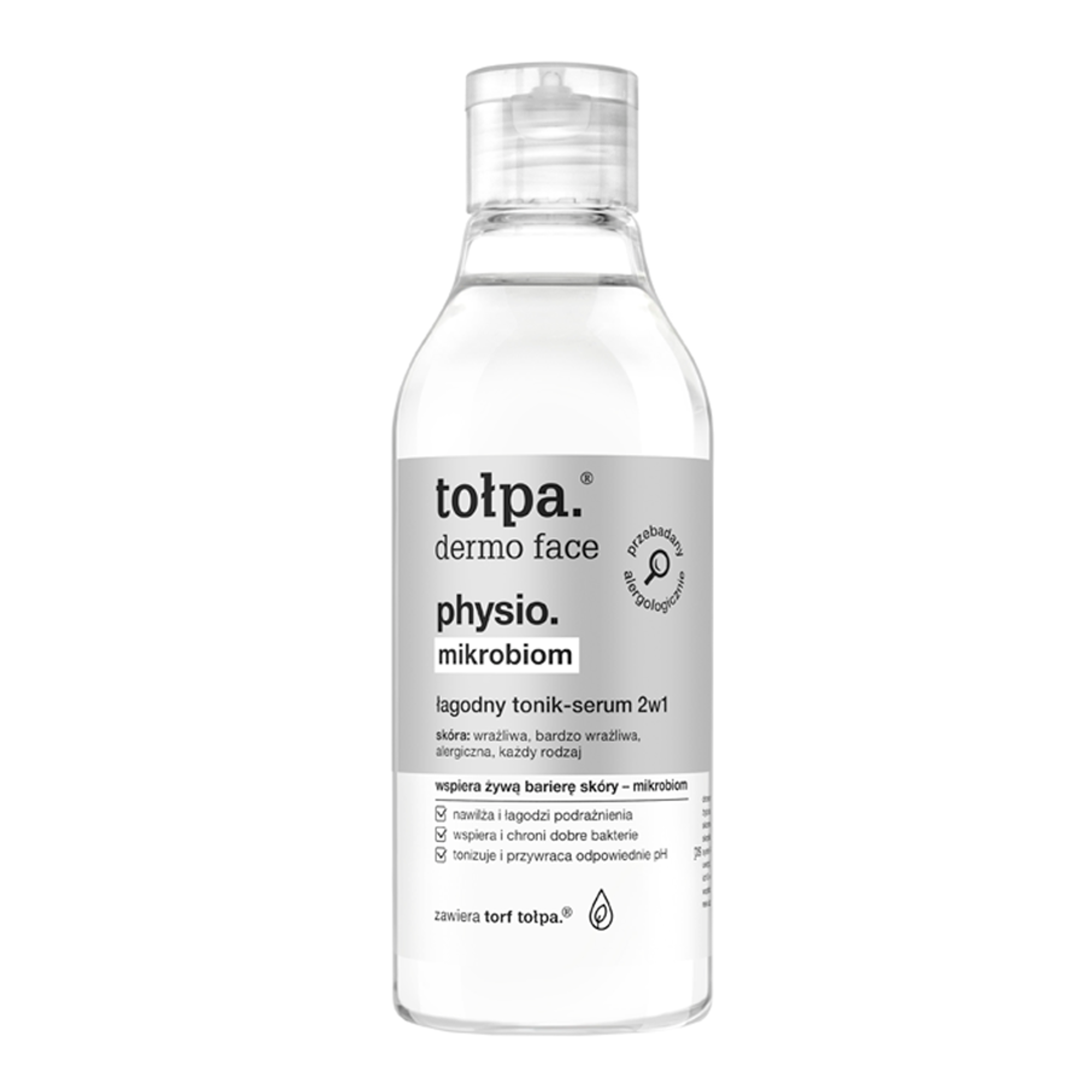 Tołpa Dermo Face Physio Mikrobiom, Łagodny tonik-serum 2w1, 200 ml zdjęcie