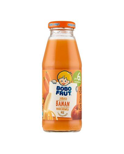 Bobo Frut Nektar jabłko marchew banan po 6 miesiącu, 300 ml zdjęcie