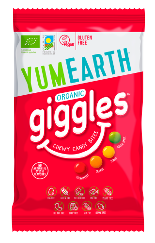 YumEarth, draże miękkie EKO (Giggles), 40 g zdjęcie