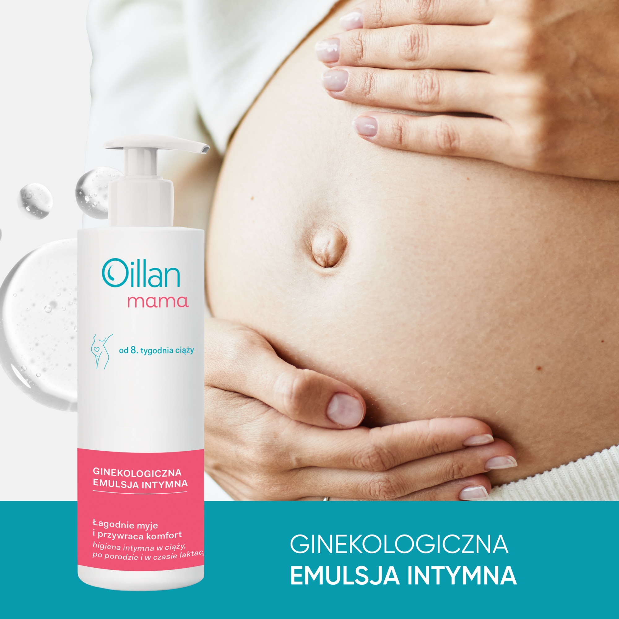 Oillan Mama, Ginekologiczna Emulsja intymna, 200 ml